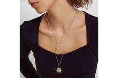  Pop Charms - Silver / Rhodium plated - Zirconia
